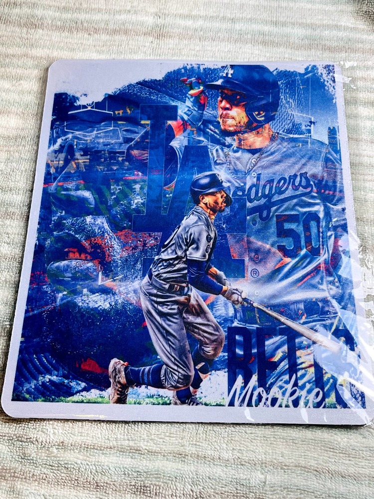 Mookie-Betts Dodgers Mouse Pad 9.5x8 in